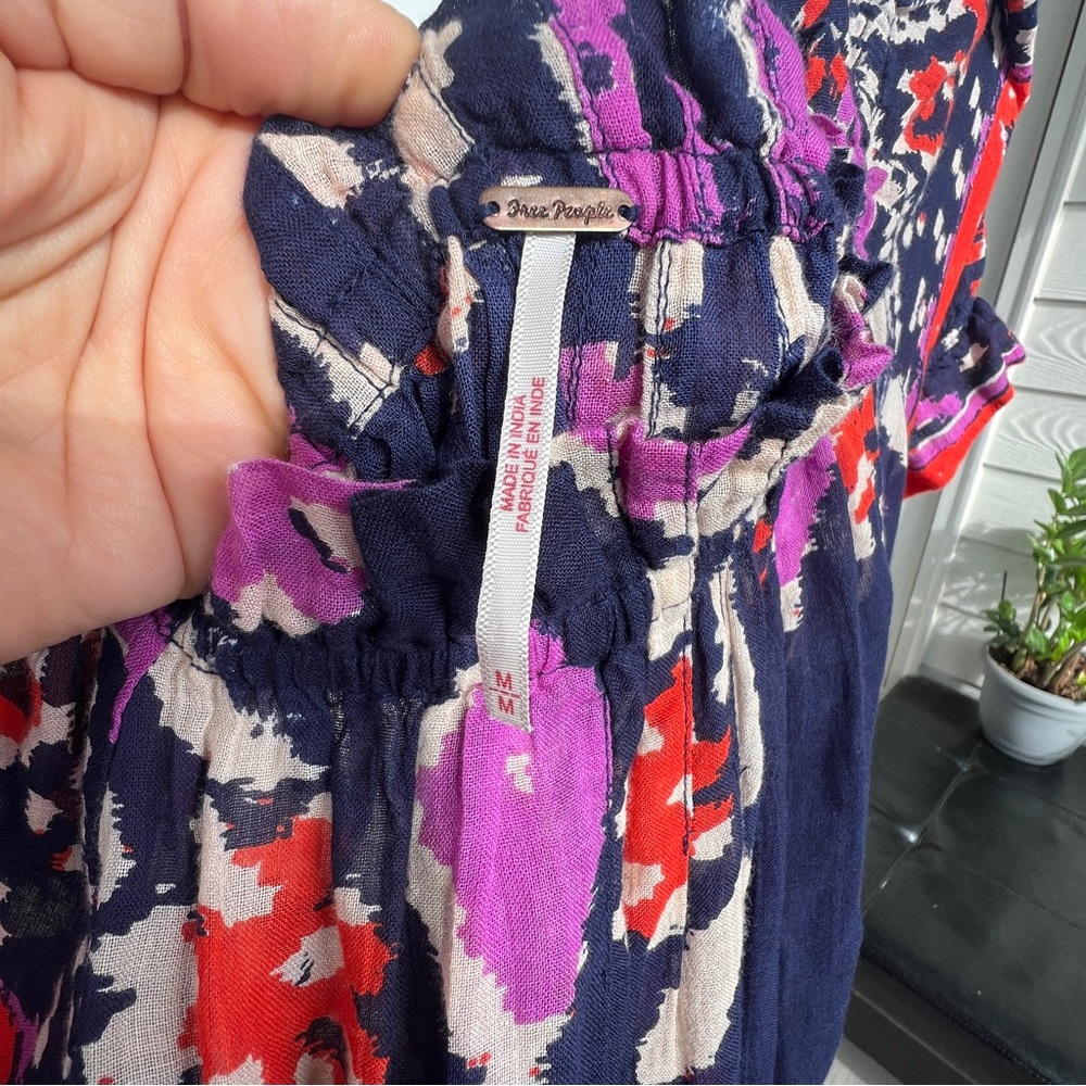 Free People Boho Maxi Dress – Size M (Runs Loose) - Picture 7 of 10